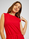 Sam 73 Rotes asymmetrisches Basic-Kleid für Damen SAM73 Antlia