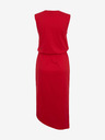 Sam 73 Rotes asymmetrisches Basic-Kleid für Damen SAM73 Antlia