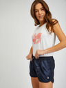 Sam 73 Dunkelblau Gemusterte Damen Shorts SAM 73 Pisces