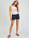 Sam 73 Dunkelblau Gemusterte Damen Shorts SAM 73 Pisces