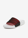 Sam 73 Rot-weiß gemusterte Damen-Slipper SAM 73 Moona