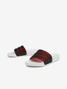 Sam 73 Rot-weiß gemusterte Damen-Slipper SAM 73 Moona