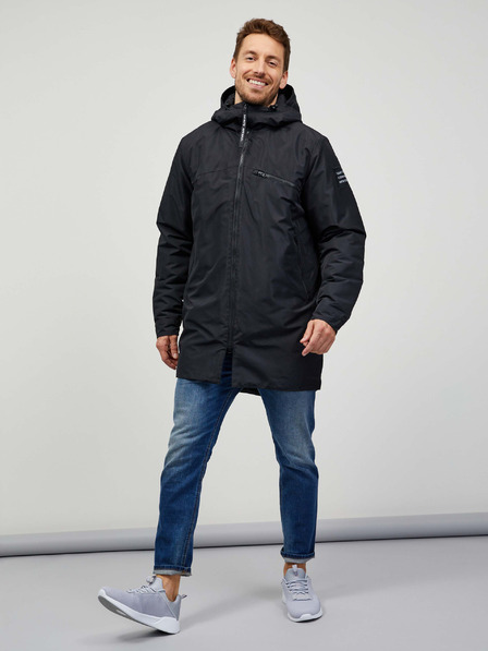 Sam 73 Schwarzer Herrenparka SAM 73 Cyril