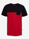 Sam 73 Schwarz-rotes Herren-T-Shirt SAM 73 Sirius