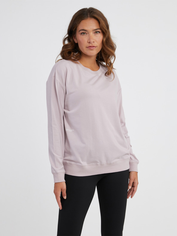 Sam 73 Hellrosa Langarm-T-Shirt für Damen SAM 73 Sharma