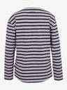 Sam 73 Blau-rosa gestreiftes Langarm-T-Shirt für Damen SAM 73 Prudence