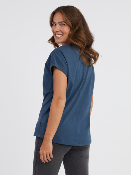 Sam 73 Dunkelblaues Damen-T-Shirt SAM 73 Vitani