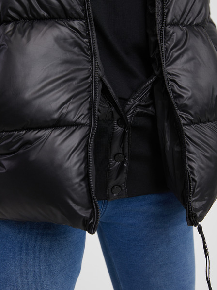 Sam 73 Schwarze Damen-Winter-Steppweste SAM 73 Jamie