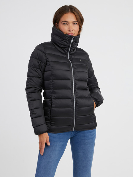 Sam 73 Schwarze Damen-Steppjacke SAM 73 Beta
