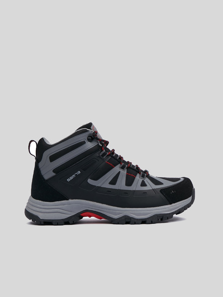 Sam 73 Schwarze und graue Herren-Winterstiefel SAM 73