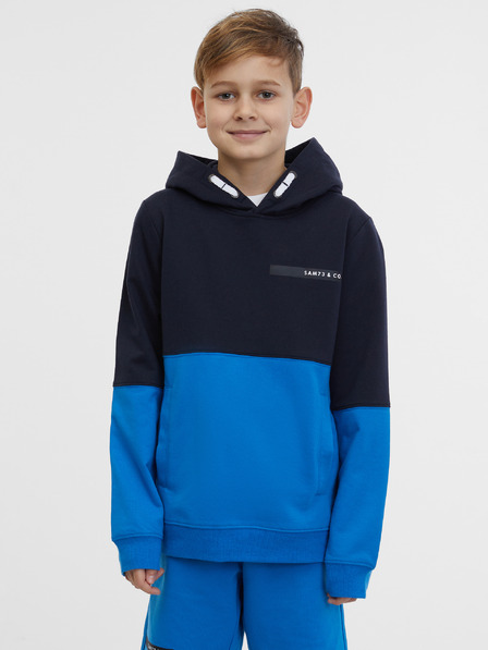 Sam 73 Blaues Jungen-Sweatshirt SAM 73 Chip