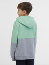 Sam 73 Grau-grünes Sweatshirt für Jungen SAM 73 Chip