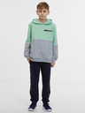 Sam 73 Grau-grünes Sweatshirt für Jungen SAM 73 Chip