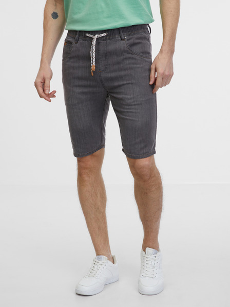 Sam 73 Graue Herren-Jeanshorts SAM 73 Claudio