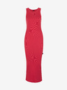Sam 73 Korallfarbenes Basic-Maxikleid für Damen SAM 73 Rita