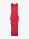 Sam 73 Korallfarbenes Basic-Maxikleid für Damen SAM 73 Rita