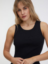 Sam 73 Schwarzes Basic Maxikleid für Damen SAM 73 Rita