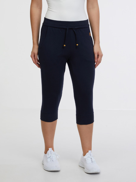 Sam 73 Dunkelblaue Dreiviertel-Sweatpants für Damen SAM 73 Camila