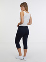 Sam 73 Dunkelblaue Dreiviertel-Sweatpants für Damen SAM 73 Camila