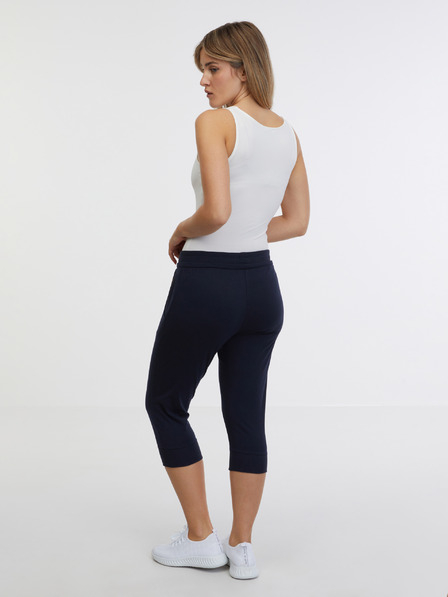 Sam 73 Dunkelblaue Dreiviertel-Sweatpants für Damen SAM 73 Camila
