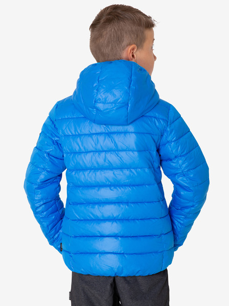 Sam 73 Blaue Steppwinterjacke für Jungen mit Kapuze SAM 73 Jonah