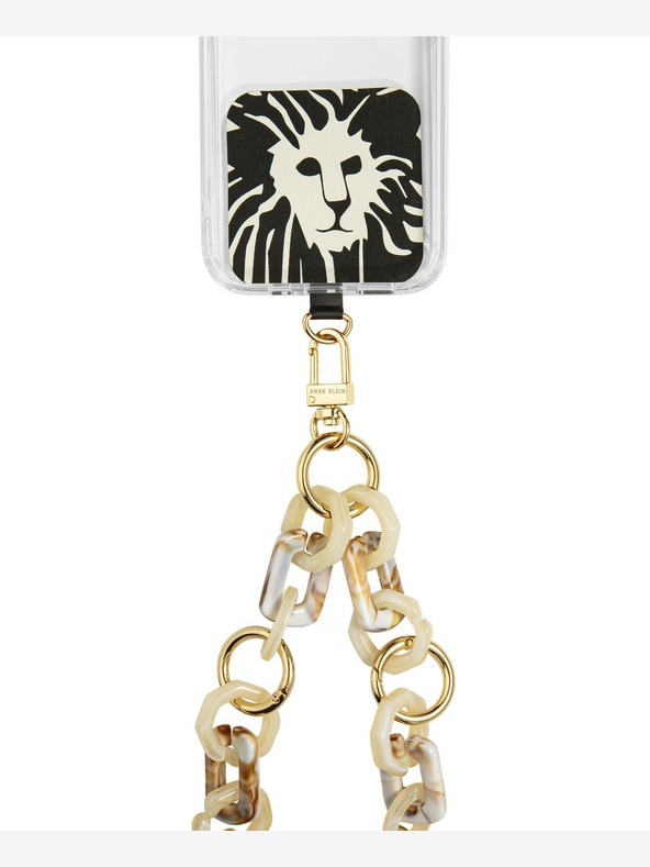 Anne Klein Kunststoff-Kreuzkette für Mobiltelefon Anne Klein WK4028GPIV