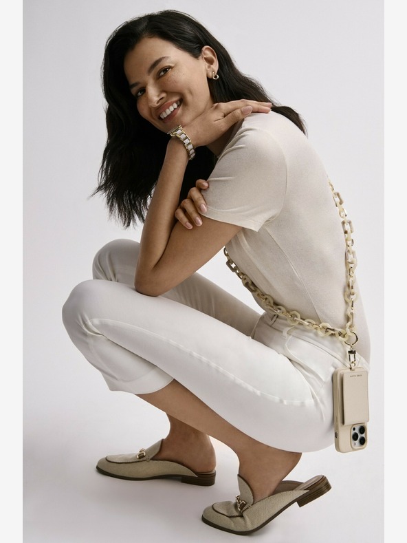 Anne Klein Kunststoff-Kreuzkette für Mobiltelefon Anne Klein WK4028GPIV