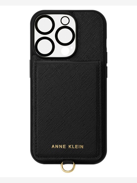 Anne Klein Schwarze Anne Klein-Hülle für das iPhone 14 Pro