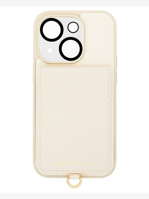 Anne Klein Anne Klein Creme Hülle für iPhone 13/14