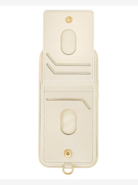 Anne Klein Anne Klein Creme Hülle für iPhone 13/14