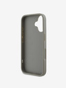 DKNY DKNY PU Leder Quilted Stack Logo Schutzhülle für iPhone 16 Plus Grau
