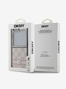 DKNY DKNY PU Leder Karomuster und Streifen Back Cover für Samsung Galaxy Z Flip 6 Pink