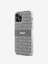 DKNY PC/TPU Wiederholungsmuster Tonal Stripe Magsafe Back Cover für iPhone 12/12 Pro Beige DKNY