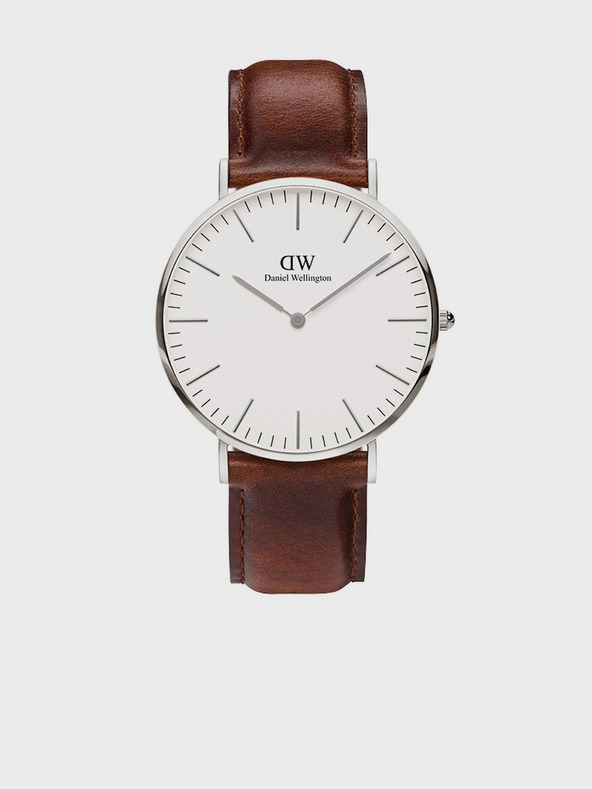 Daniel Wellington Daniel Wellington Classic St Mawes Herrenuhr mit Lederarmband