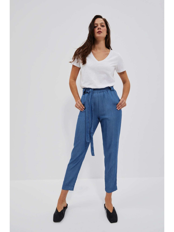 Moodo Weißes Damen-T-Shirt Moodo