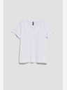 Moodo Weißes Damen-T-Shirt Moodo