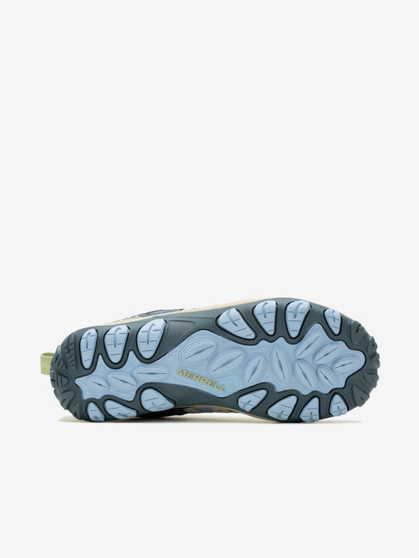 Merrell Beige und blaue MERRELL Accentor 3 Sport GTX Damen Outdoor Turnschuhe