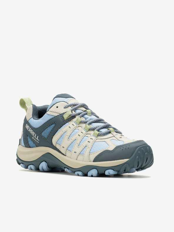 Merrell Beige und blaue MERRELL Accentor 3 Sport GTX Damen Outdoor Turnschuhe