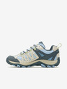 Merrell Beige und blaue MERRELL Accentor 3 Sport GTX Damen Outdoor Turnschuhe