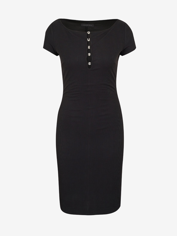 Guess Schwarzes Frauenkleid Guess