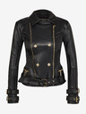 Guess Schwarze Damen Lederjacke Guess