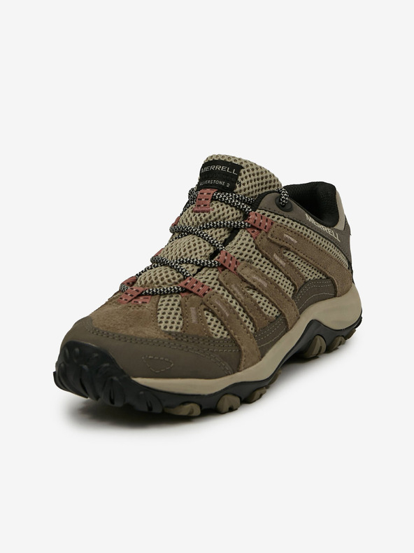 Merrell Hellbraune Damen Outdoor Leder Turnschuhe Merrell Alverstone 2