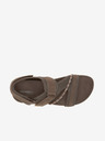 Merrell Braune Damen Ledersandalen MERRELL Terran 4 Backstrap