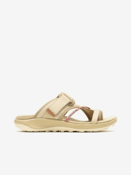Merrell Beigefarbene MERRELL Terran 4 Post Wrap Outdoor-Sandalen für Damen