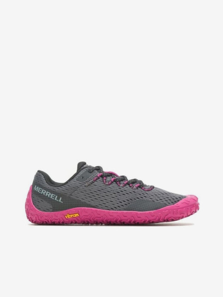 Merrell Rosa und graue Damen Sport Barfußschuhe MERRELL Vapor Glove 6