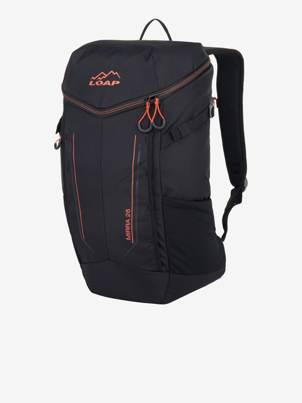 Loap Orange-schwarzer Outdoor-Rucksack LOAP MIRRA 26 l