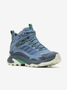 Merrell Herren Blau Knöchel Outdoor Turnschuhe MERRELL Moab Speed 2 Mid GTX