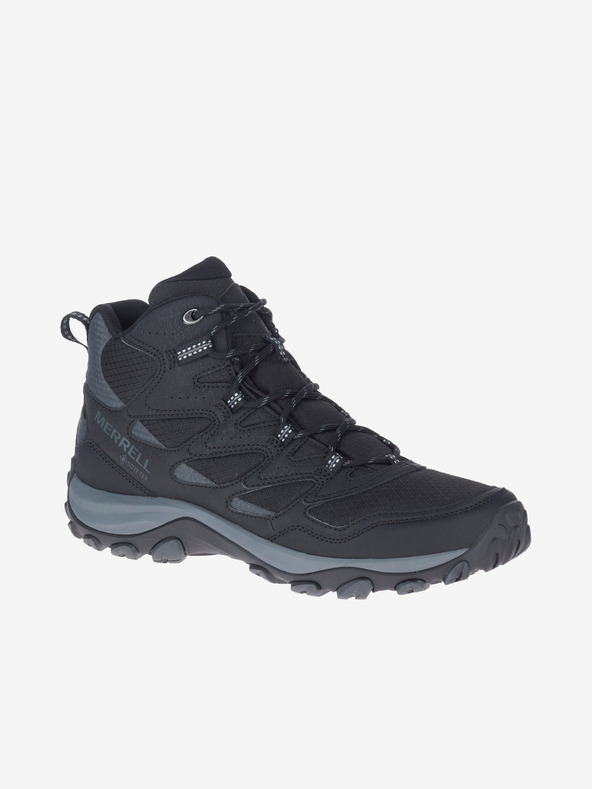 Merrell Schwarze Herren Outdoor Turnschuhe MERRELL West Rim Sport Mid GTX