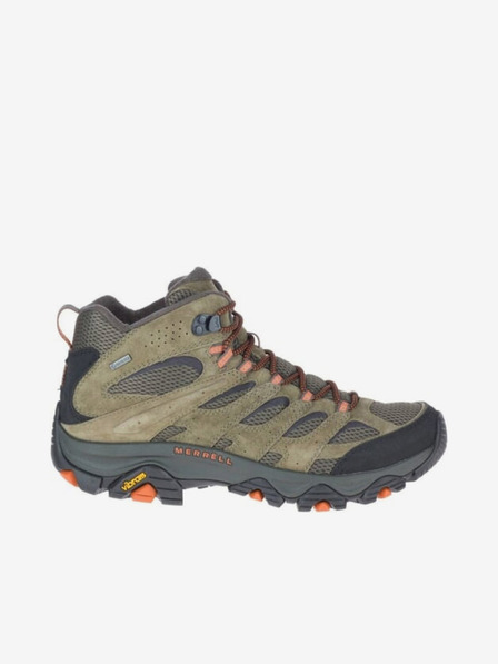 Merrell Grüne Herren Knöchel Outdoor Turnschuhe MERRELL Moab 3 Mid GTX