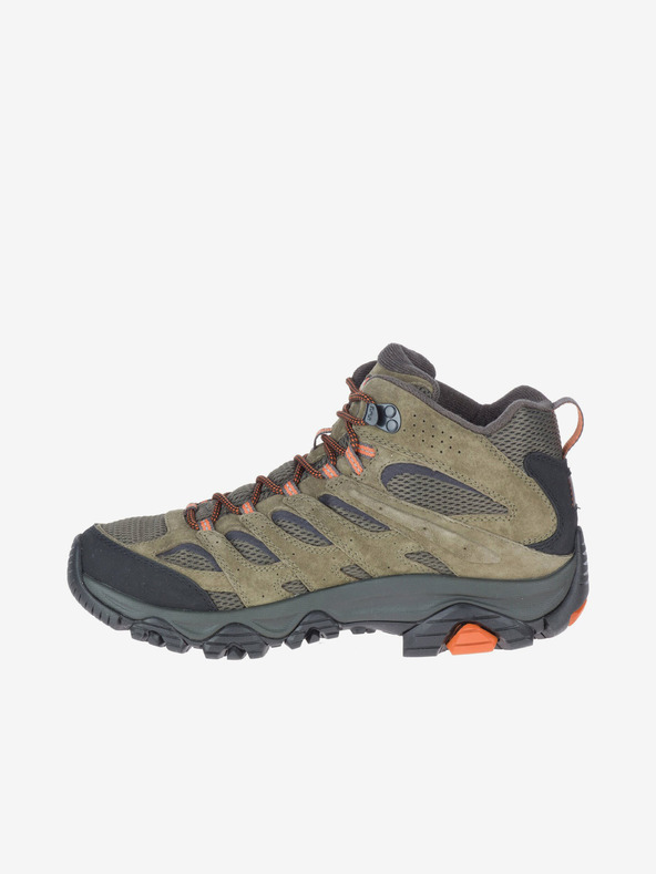Merrell Grüne Herren Knöchel Outdoor Turnschuhe MERRELL Moab 3 Mid GTX